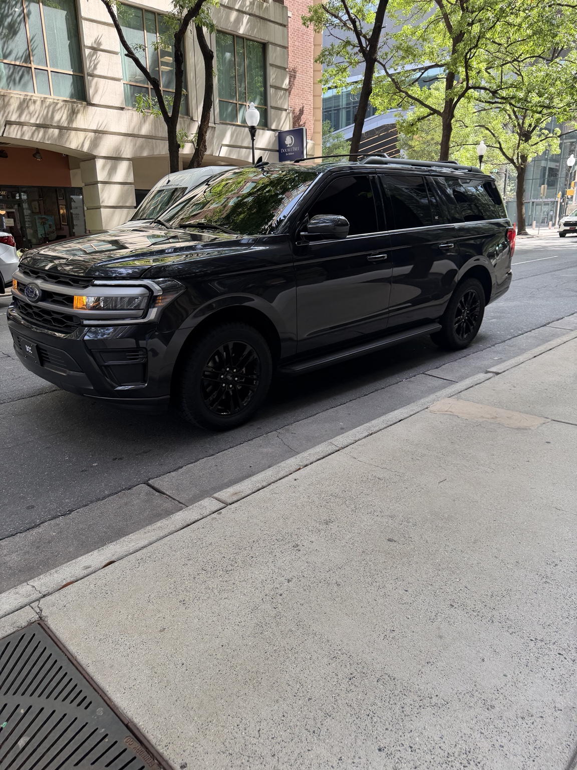 DCC Ford Expedition parked on a city street